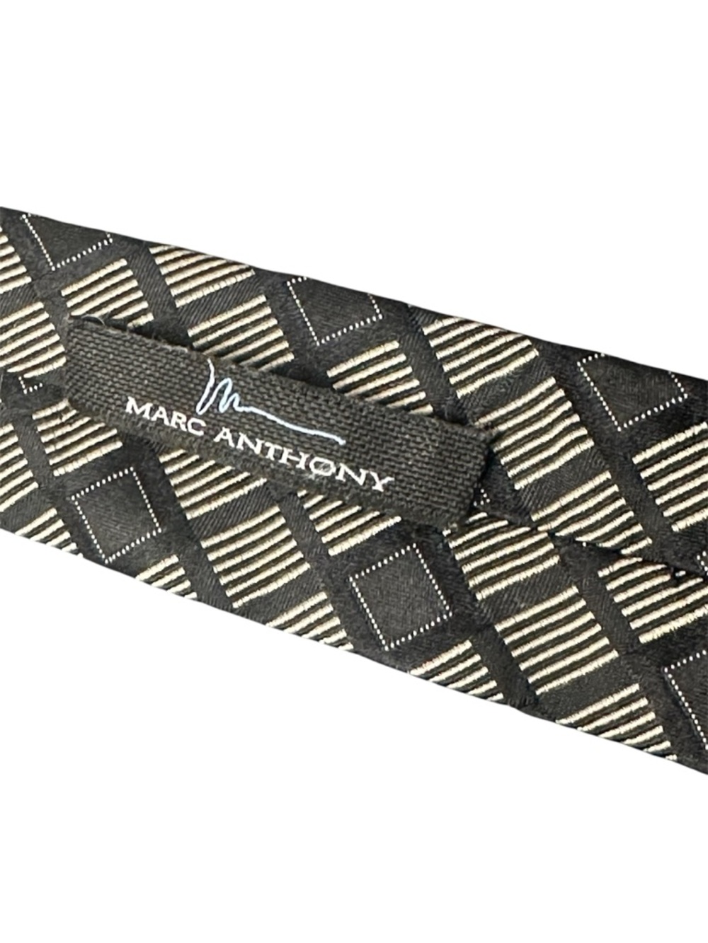 3 Mens Ties Bundle Marc Anthony Bespoke Brand Q Tie formal wedding - Picture 6 of 8